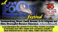 Saturday, Nov. 2nd from 3-5:30pm at the Elm Draught House Cinema, 35 Elm CT, Millbury, MA Fat Foot Films presents an evening of fascinating short films ranging from outrageous comedies [&hellip;]
