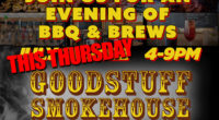 Join us this Thursday July 21 from 4-9pm for BBQ & BREWS. The Fat Foot Fellas will be down at Goodstuff Smokehouse (97 Main Street, Blackstone, MA) Goodstuff Smokehouse is […]